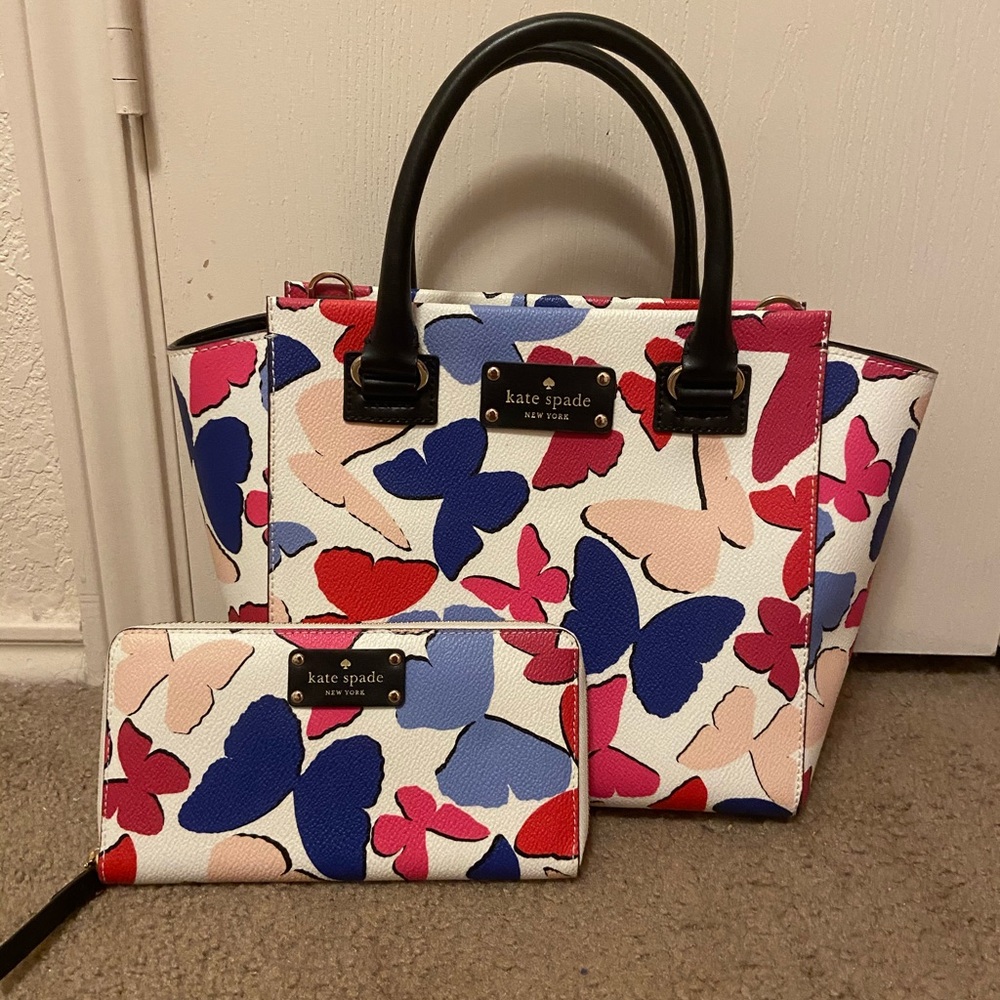 💖💖SOLD💖💖 Kate Spade purse and wallet set